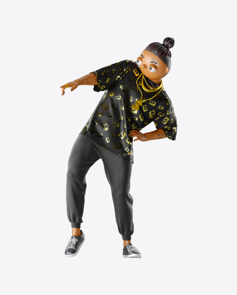 Stylized Character PNG