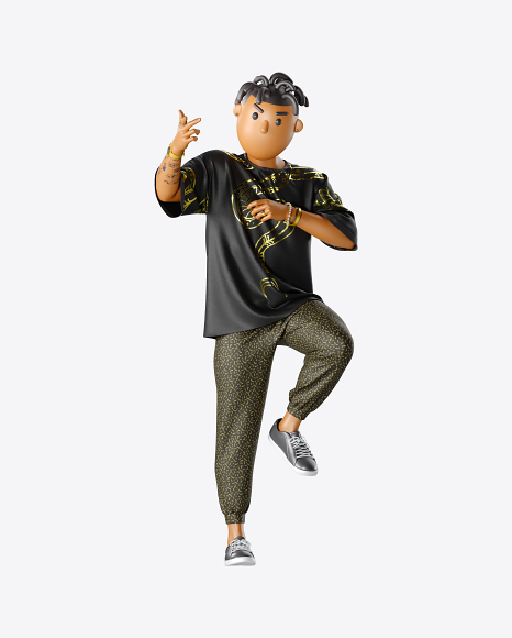 Stylized Character PNG