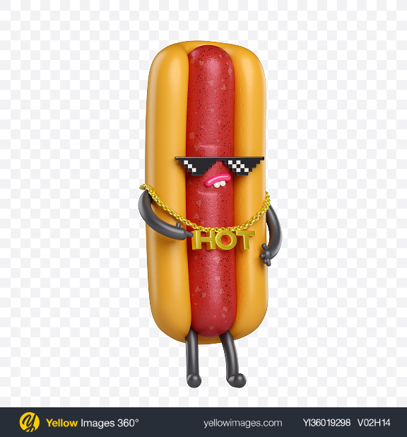 Download Stylized Character Transparent PNG on YELLOW Images