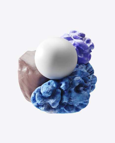 Abstract Set with Stones
