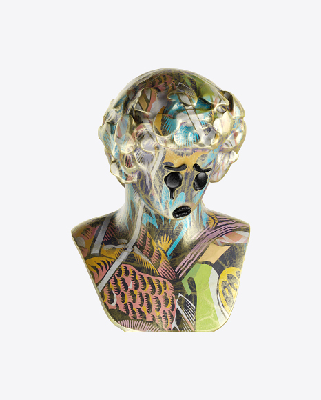 Abstract Bust