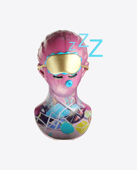 Abstract Bust