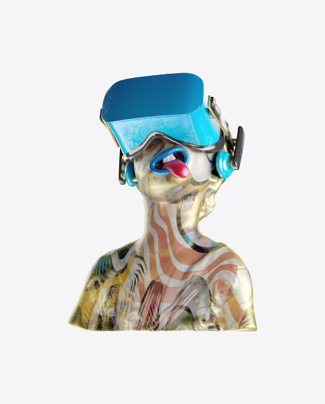 Abstract Bust