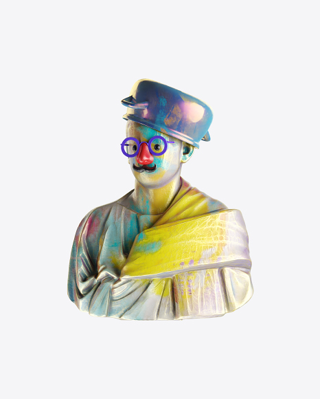 Abstract Bust