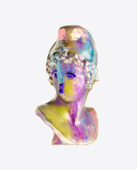 Abstract Bust