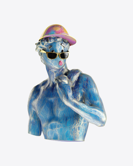 Abstract Bust