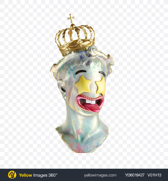 Download Abstract Bust Transparent PNG on YELLOW Images
