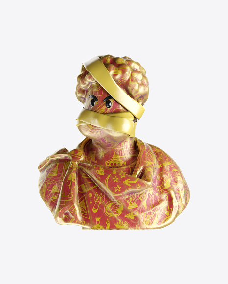 Abstract Bust