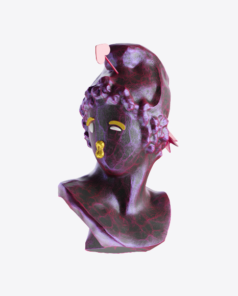 Abstract Bust