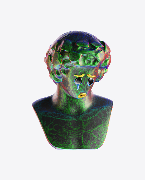 Abstract Bust
