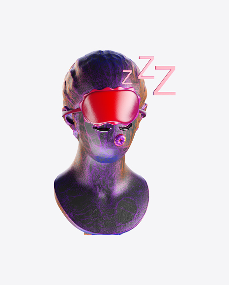 Abstract Bust