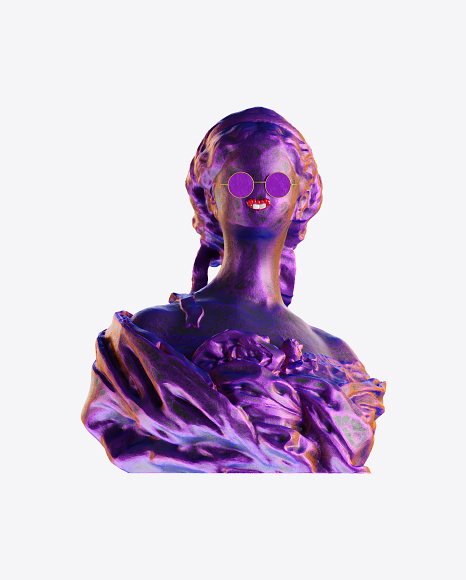 Abstract Bust