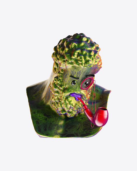 Abstract Bust