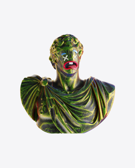 Abstract Bust