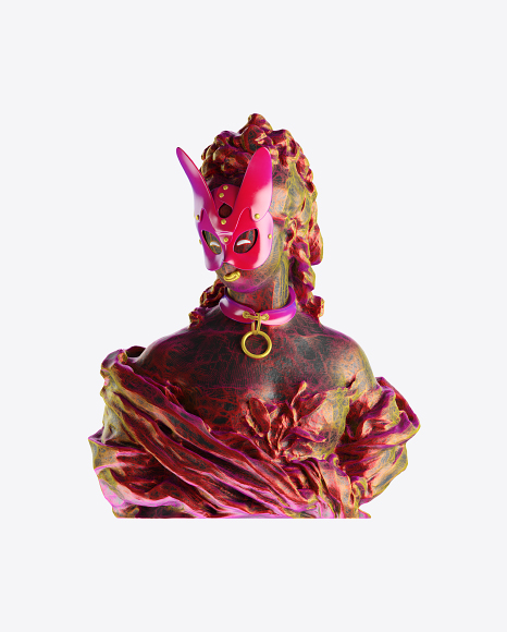 Abstract Bust