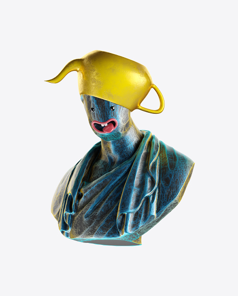 Abstract Bust