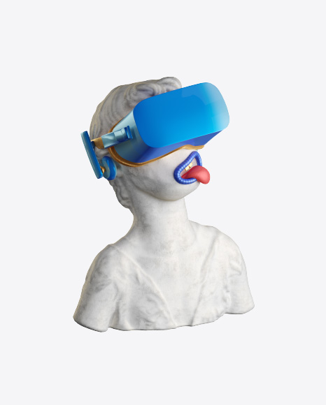 Abstract Bust