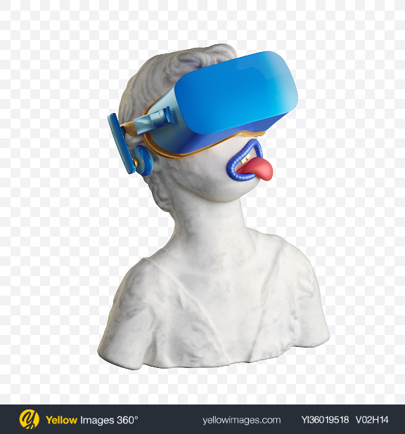 Download Abstract Bust Transparent PNG on YELLOW Images