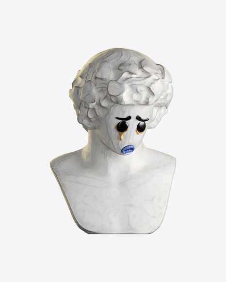 Abstract Bust