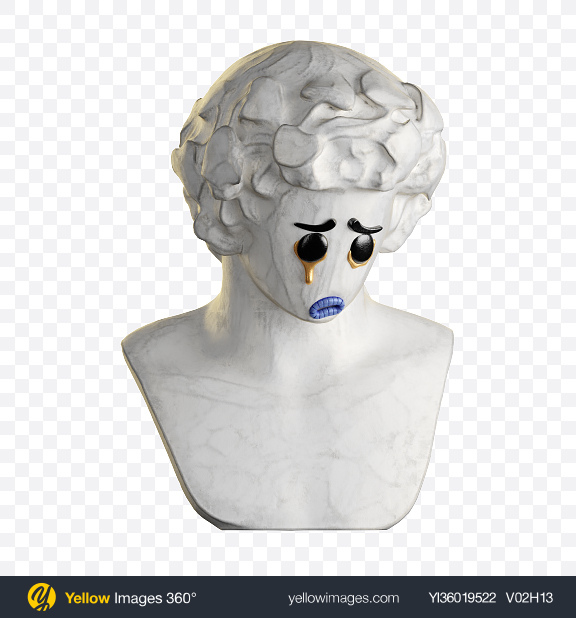 Download Abstract Bust Transparent PNG on YELLOW Images
