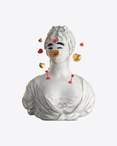 Abstract Bust