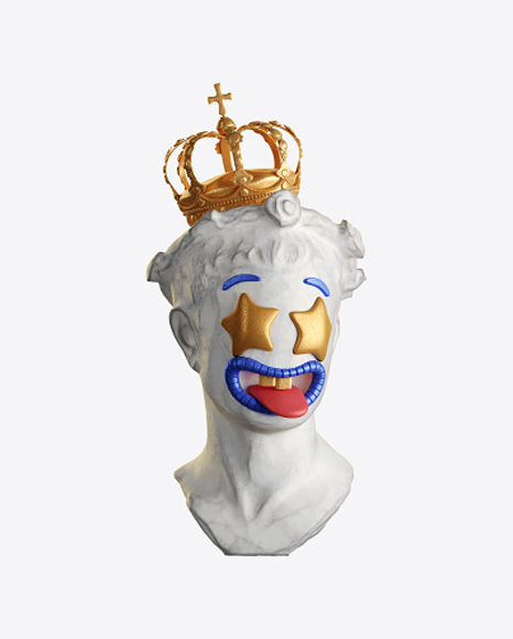 Abstract Bust