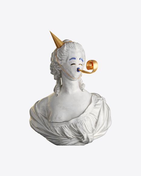 Abstract Bust
