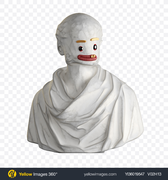 Download Abstract Bust Transparent PNG on YELLOW Images