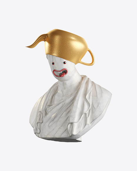 Abstract Bust