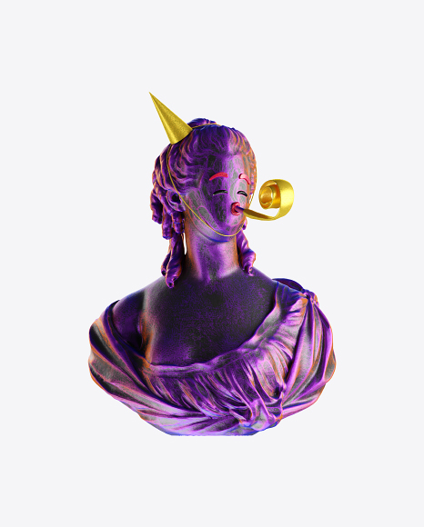 Abstract Bust