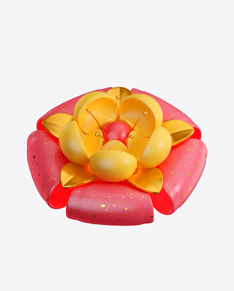 Abstract Flower