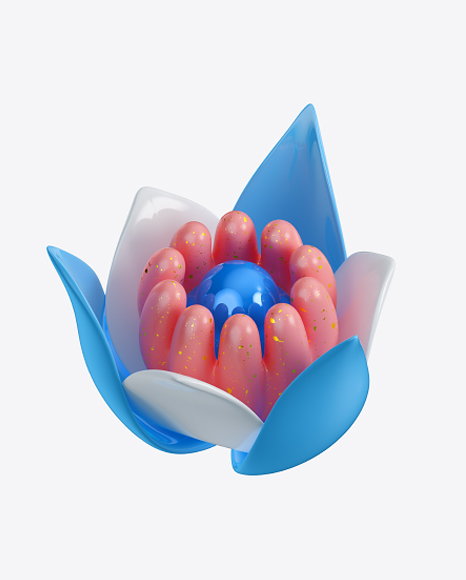 Abstract Flower