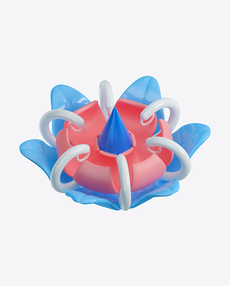 Abstract Flower