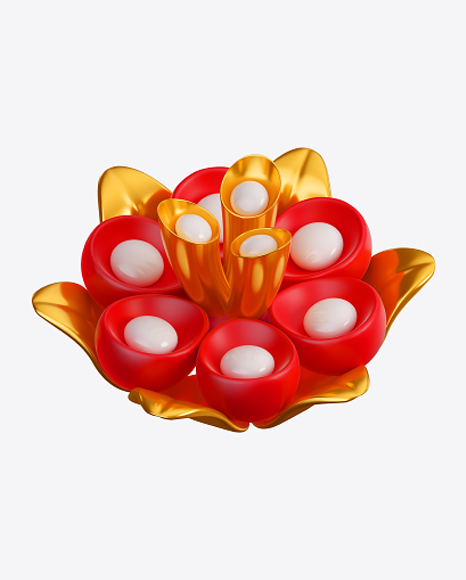 Abstract Flower