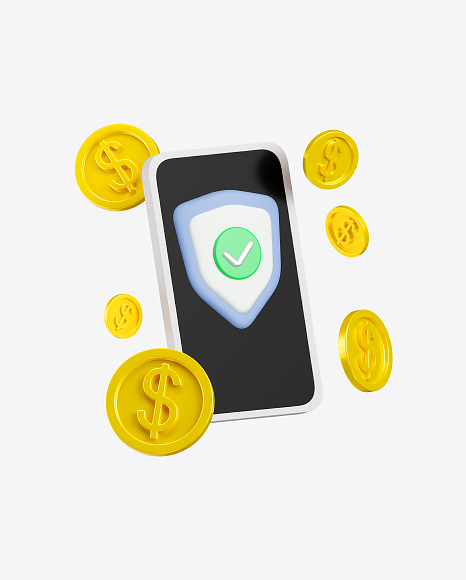 Phone with Coins Icon