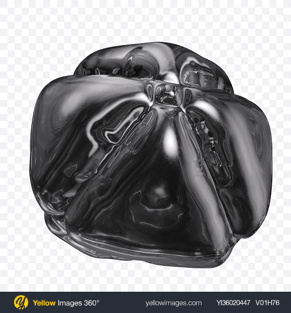 Download Abstract Inflating Shape Transparent PNG on YELLOW Images