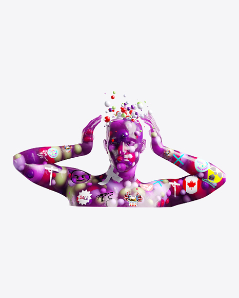 Abstract Bust