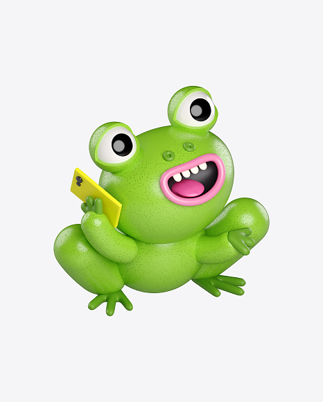 Stylized Frog