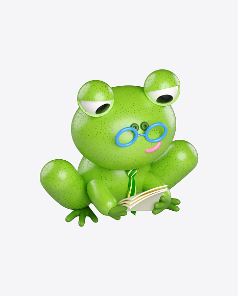 Stylized Frog