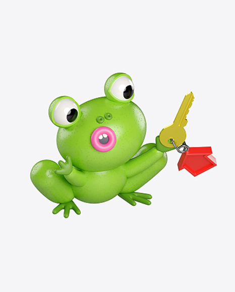 Stylized Frog