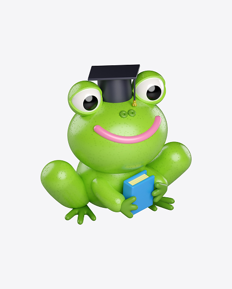 Stylized Frog